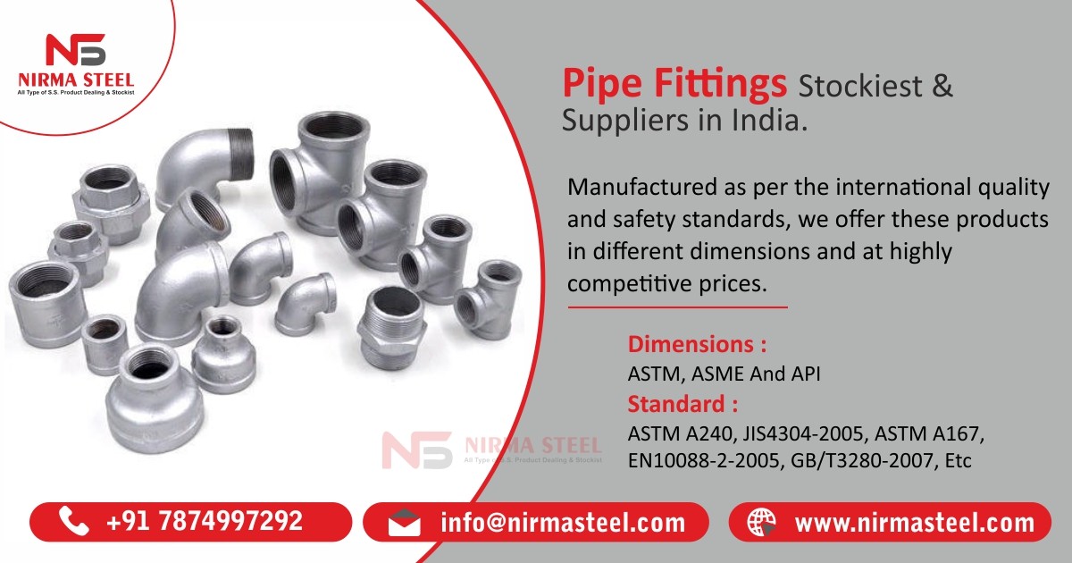 SS Pipe Fittings In India.