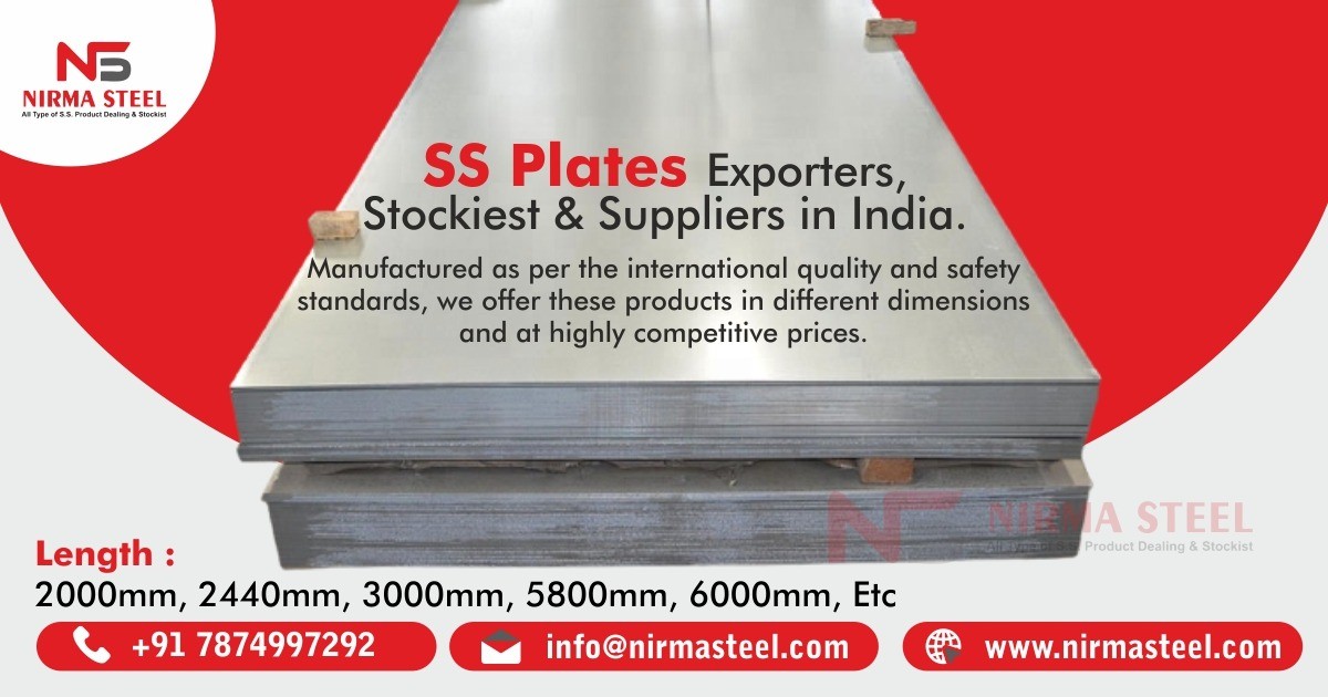 SS plates stockist in india