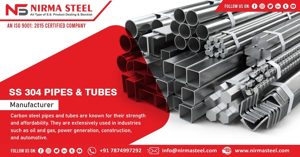 Supplier of SS 304 Pipes and Tubes in Maharashtra