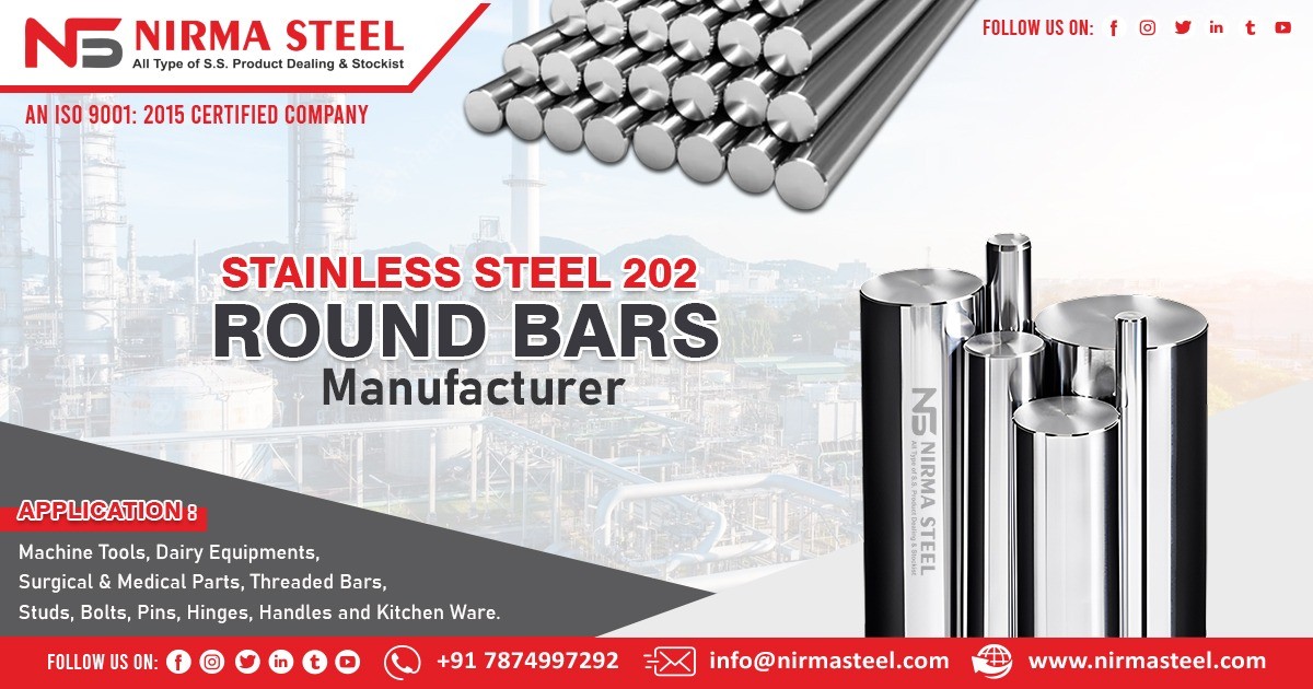 202 Stainless Steel Round bar