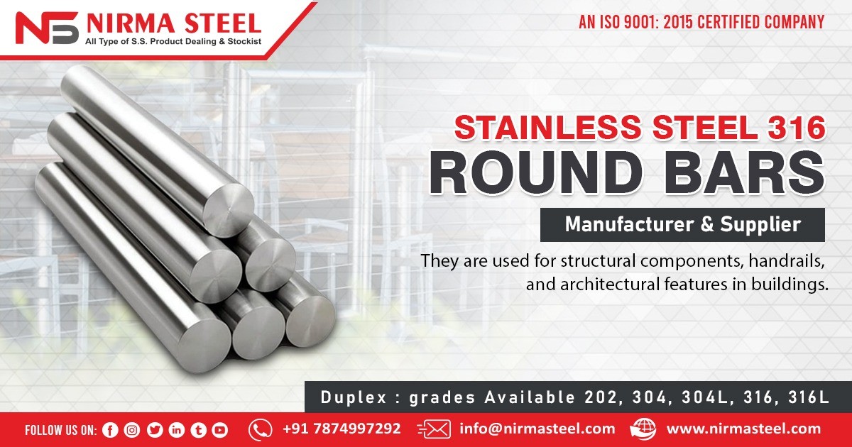 Supplier of SS 316 Round Bars In Chennai