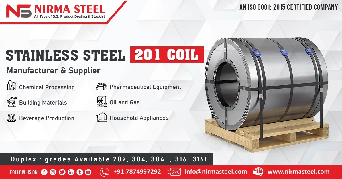 Supplier of Stainless Steel 201 Coil in Bengaluru