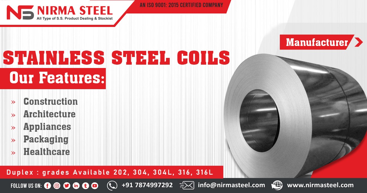 Stainless Steel Coils Supplier in Coimbatore